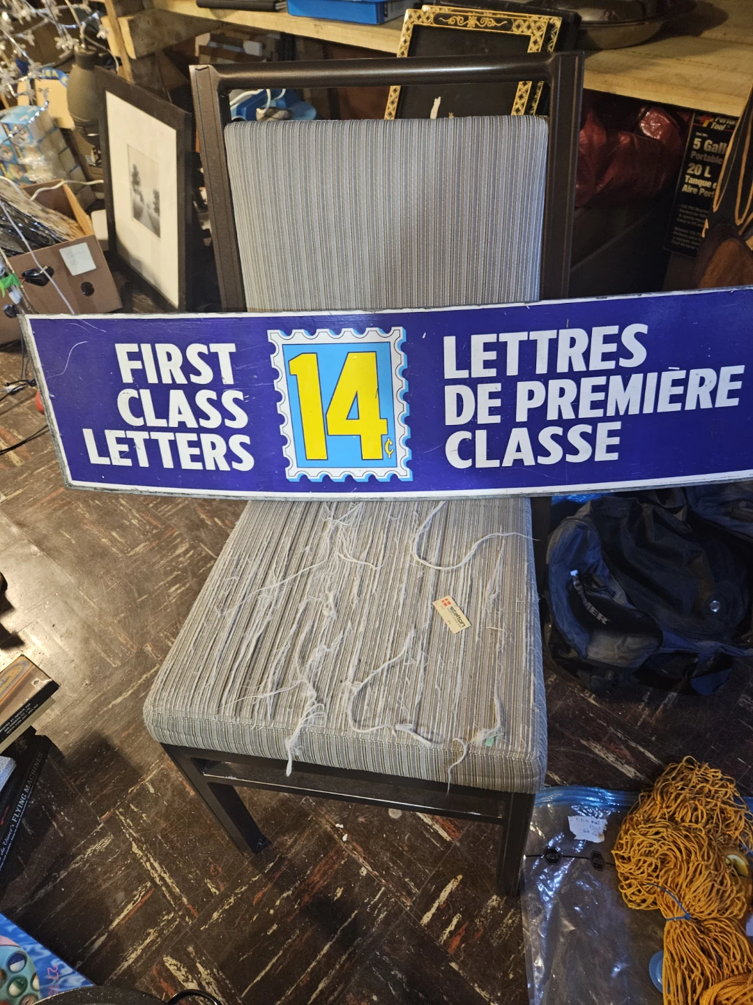 First Class Letters Sign - photo 3