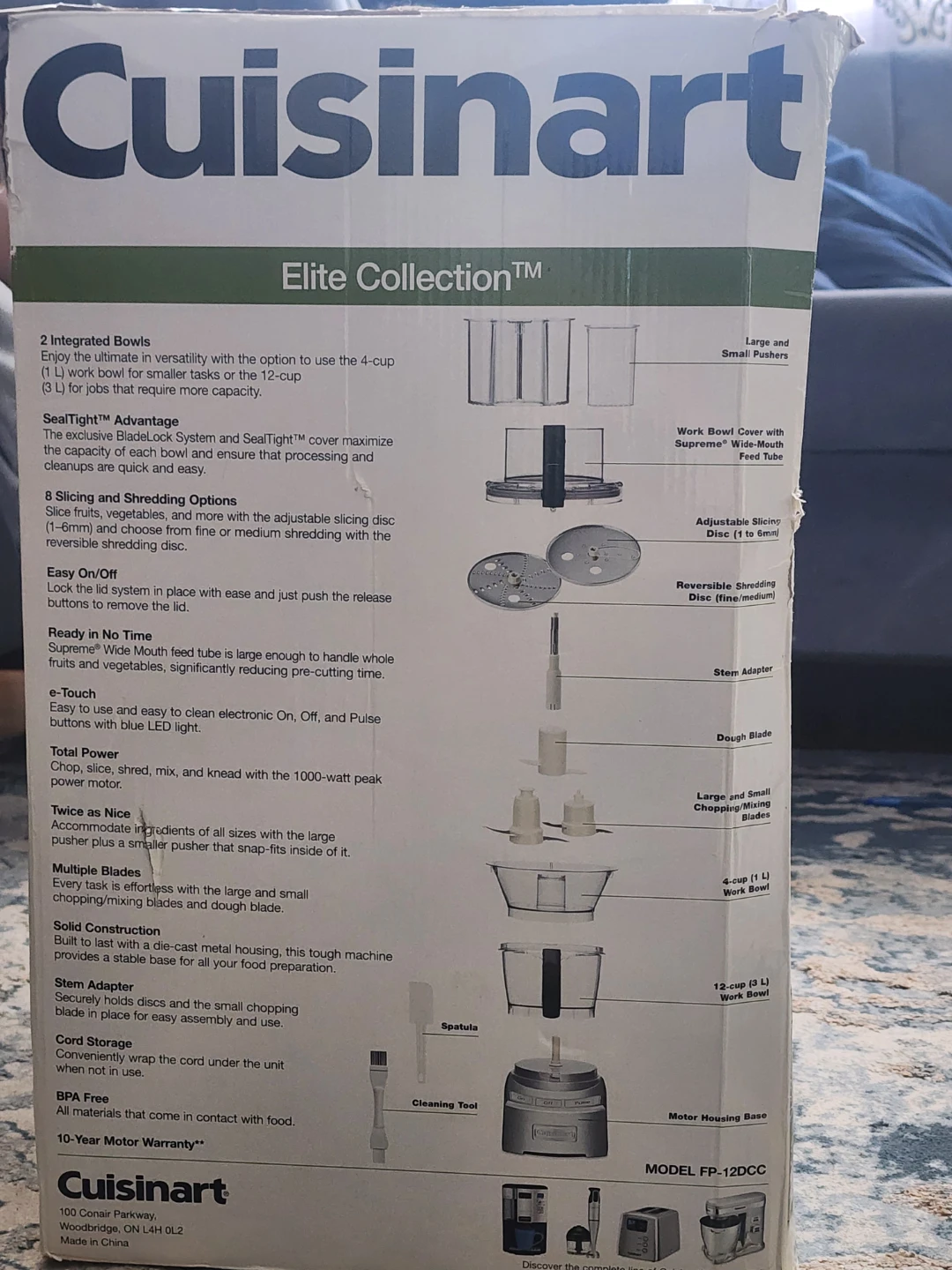 Cuisinart Elite Collection 12-Cup Food Processor