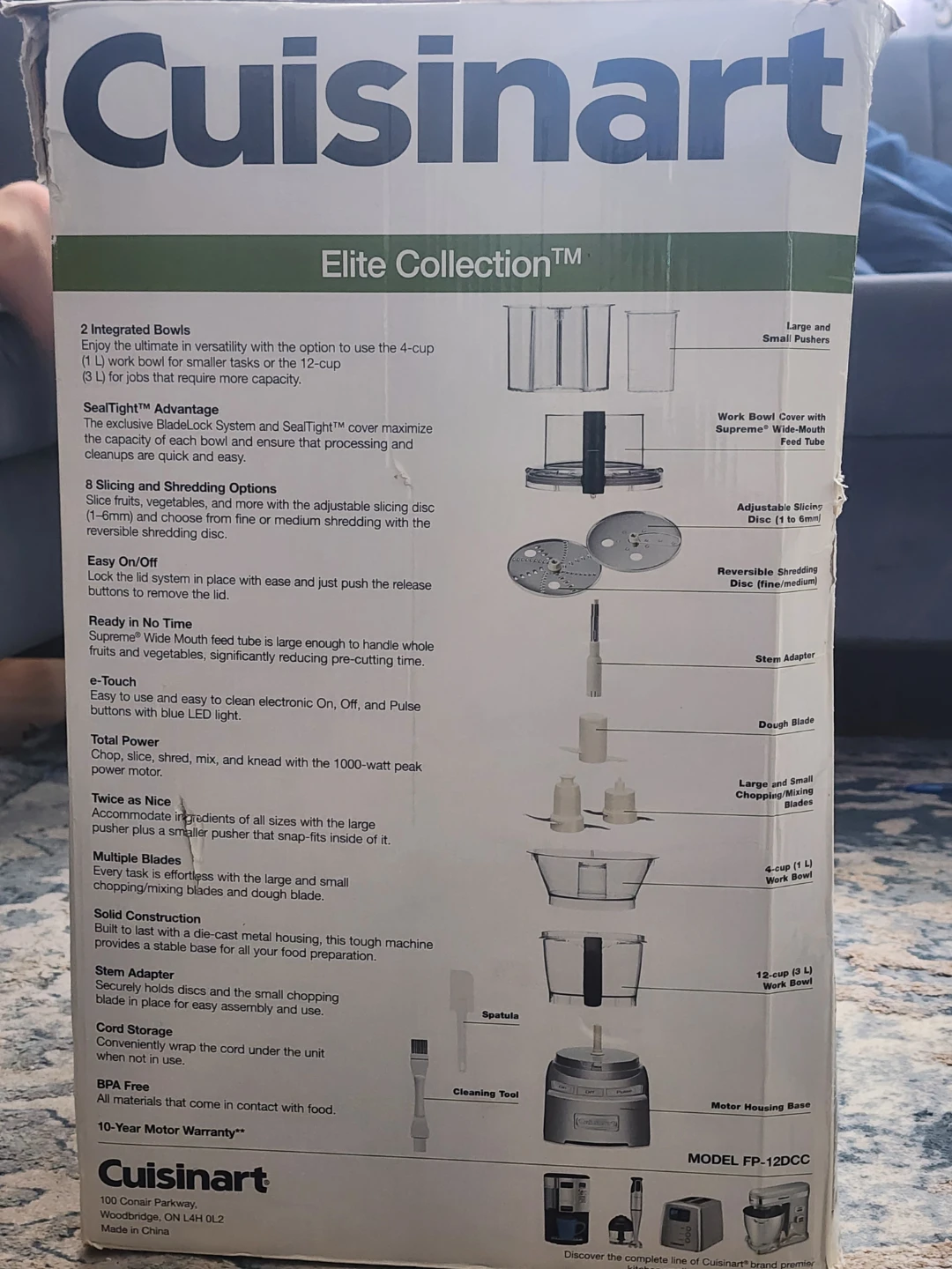 Cuisinart Elite Collection 12-Cup Food Processor - photo 2