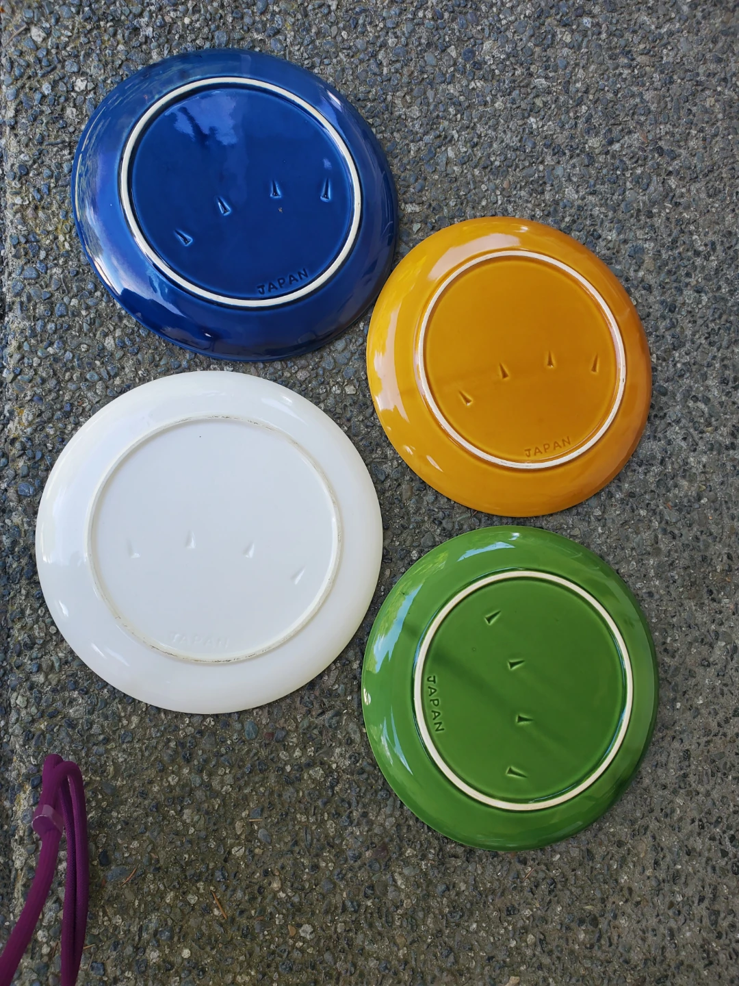 Set of 4 Divided Appetizer Plates - photo 4
