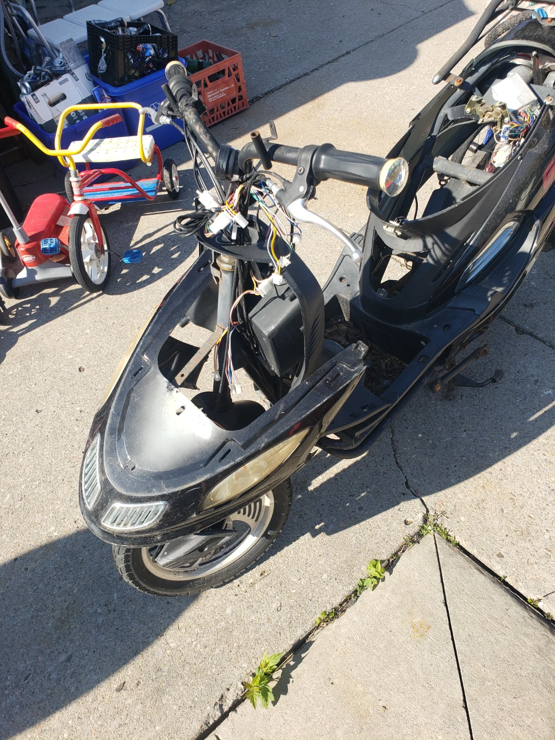 Black GIO Electric Scooter - Project/Parts - photo 3