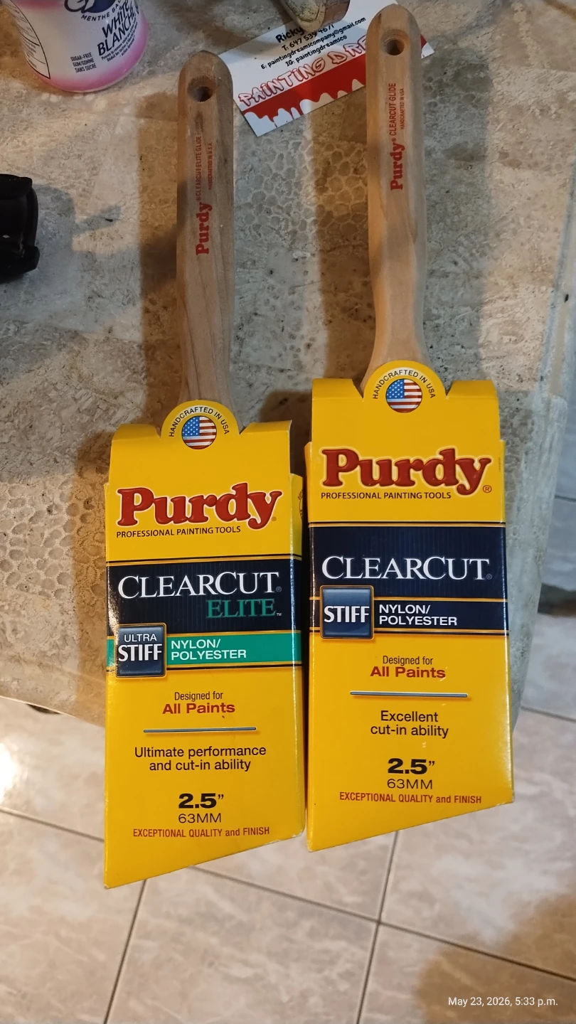 Purdy XL Paint Brushes - 2.5 inch