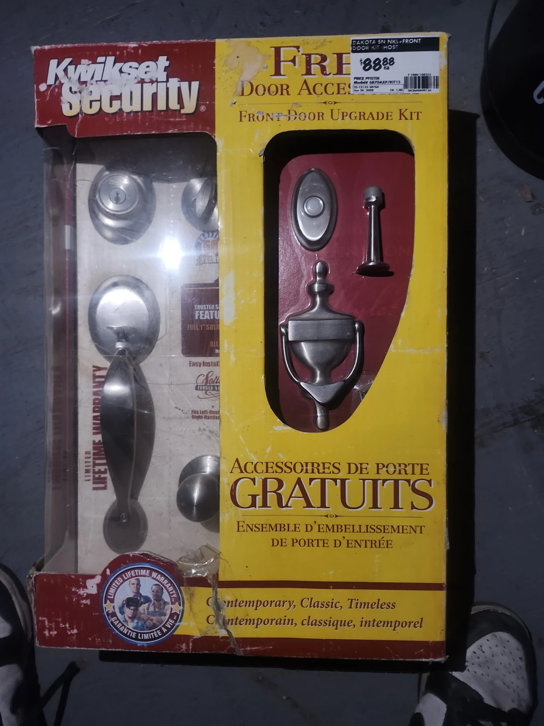 Kwikset Security Dakota Front Door Upgrade Kit