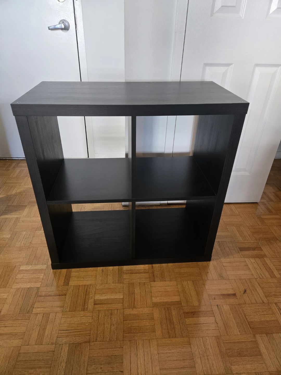 Ikea Kallax 4X4 black shelf