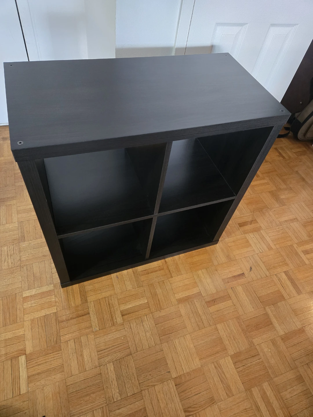 Ikea Kallax 4X4 black shelf - photo 2