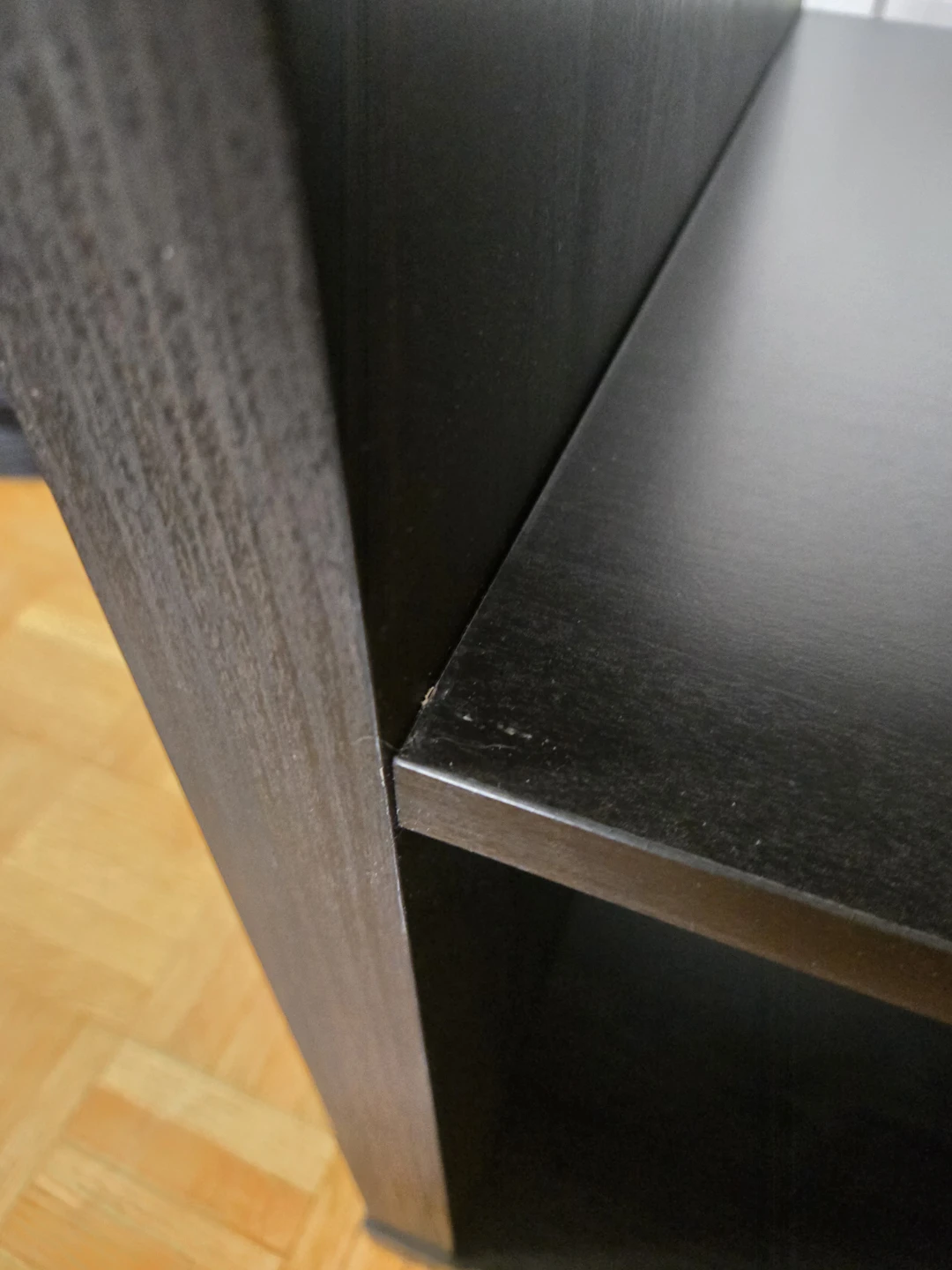 Ikea Kallax 4X4 black shelf - photo 4