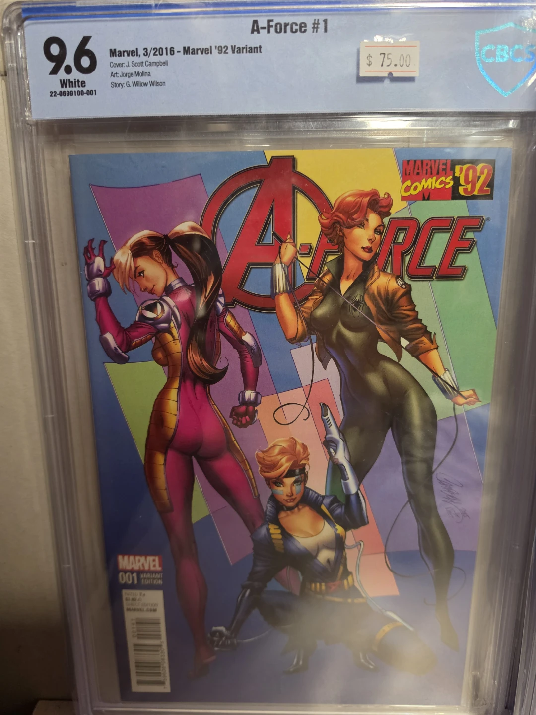 A-Force #1 Variant Comic (Marvel Comics '92)