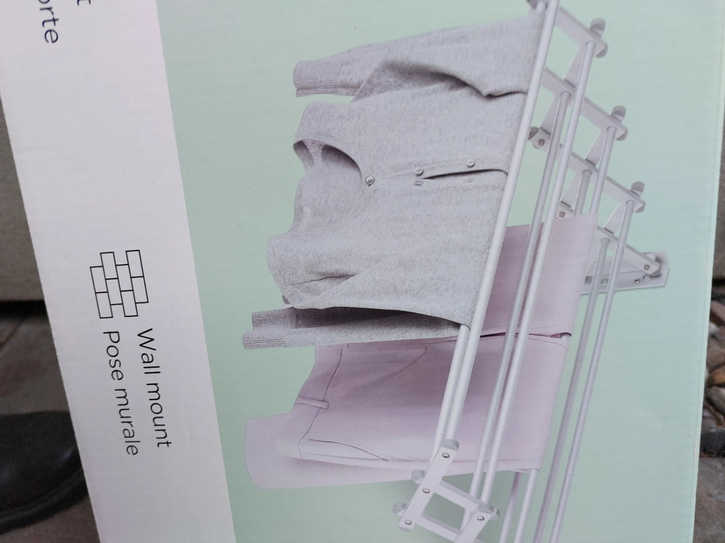 Type A Indoor/Outdoor Aluminum Accordion Drying Rack - photo 2