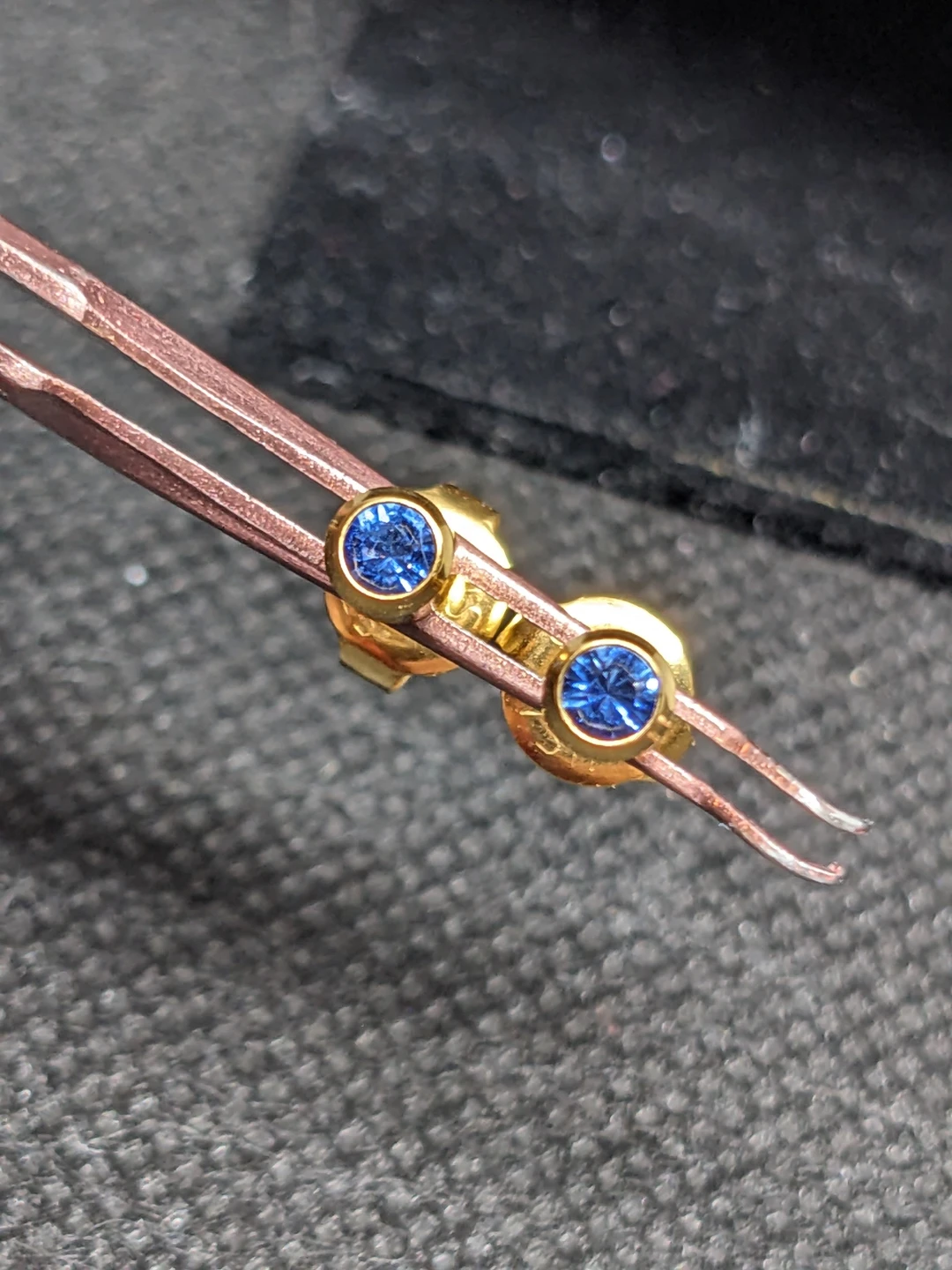24k Gold Plated Stud Earrings - photo 2