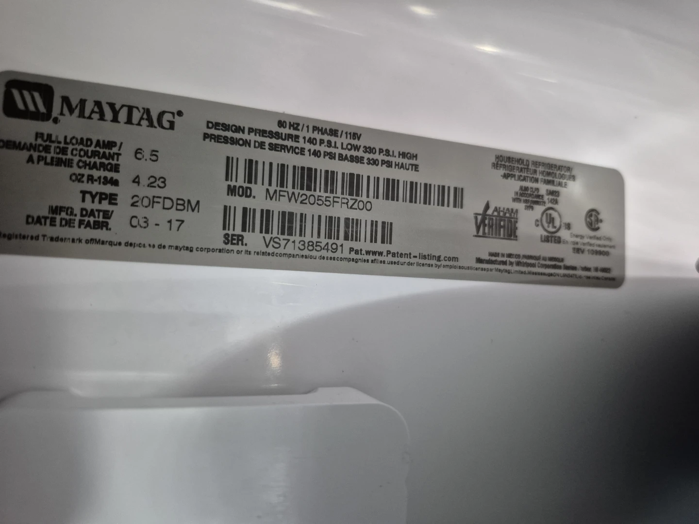 Maytag Stainless Steel French Door Refrigerator - photo 2