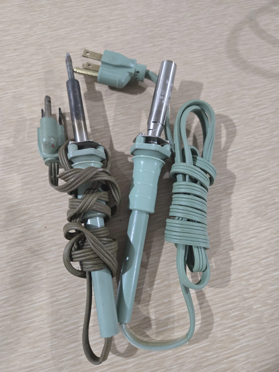 Vintage Soldering Irons - 2 pc One New.