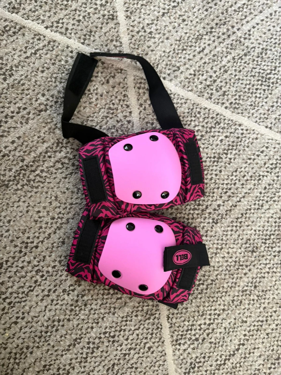 Bell Kids Protective Gear Set - Pink Zebra - photo 2