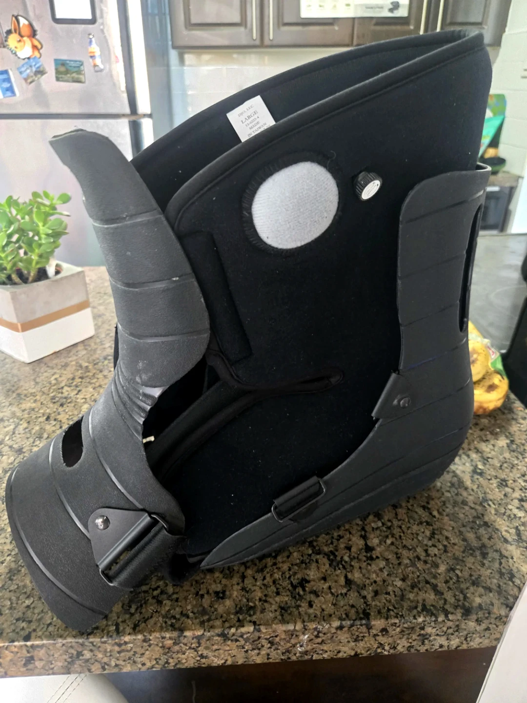 DJO Air Cam Walker Orthopedic Walking Boot – Size Large - photo 2