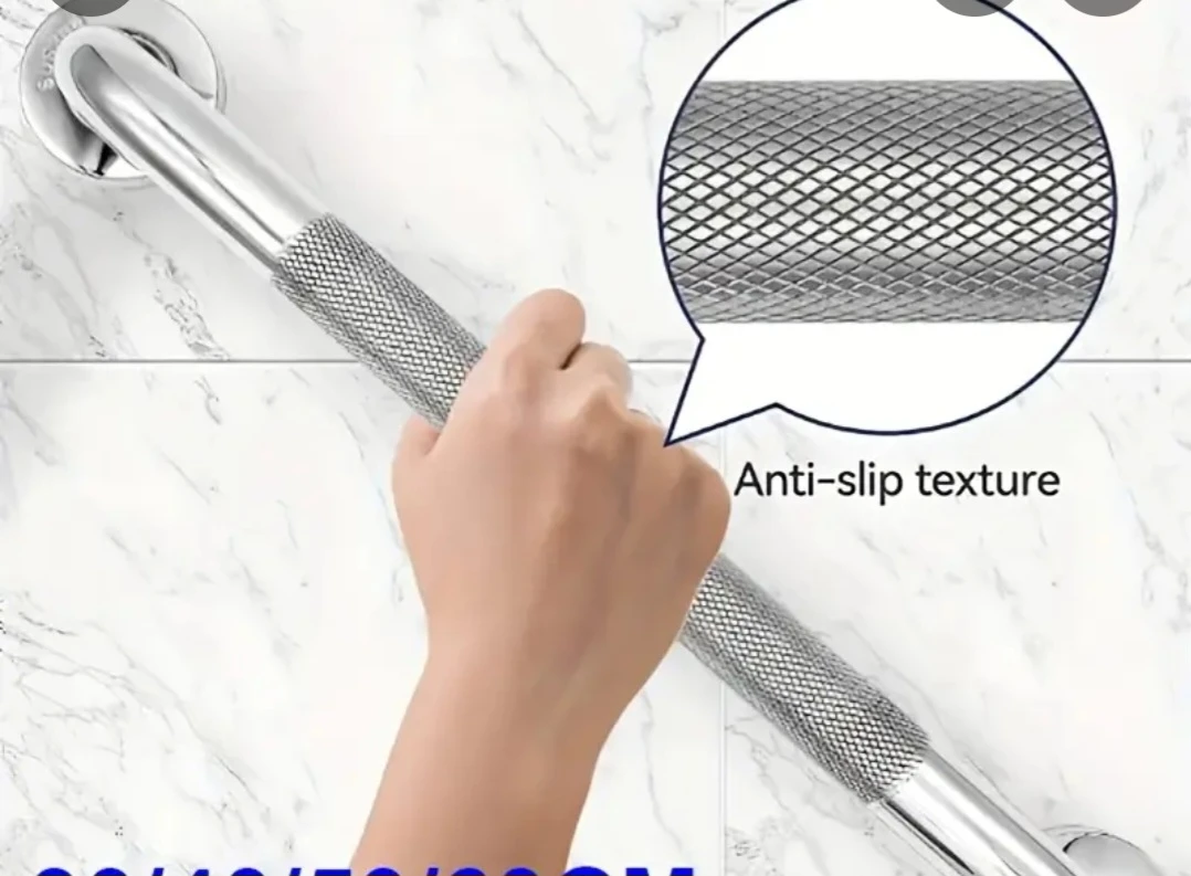 Set of 2  18 inch Chrome Grab Bars - photo 3