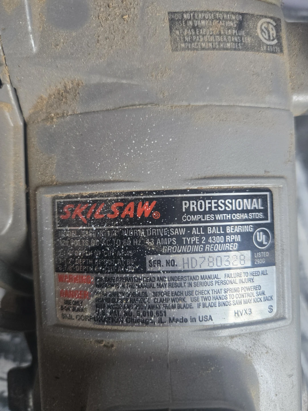 SKILSAW HD780328 Professional Circular Saw