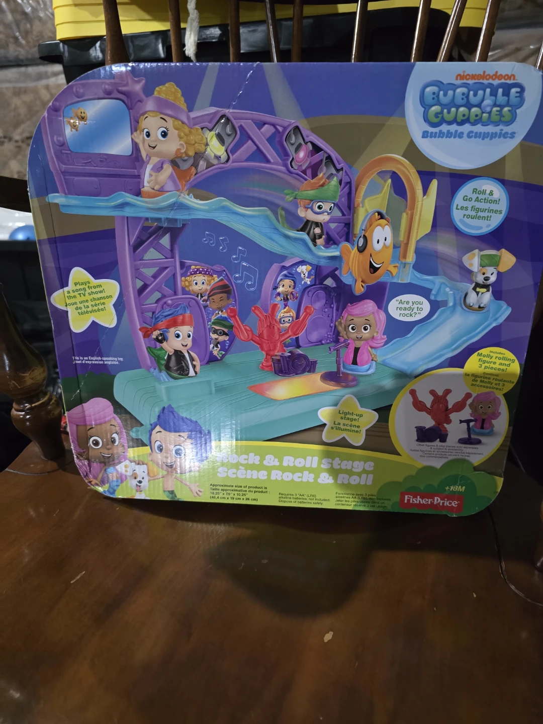 Fisher-Price Bubble Guppies Rock & Roll Stage Playset - New