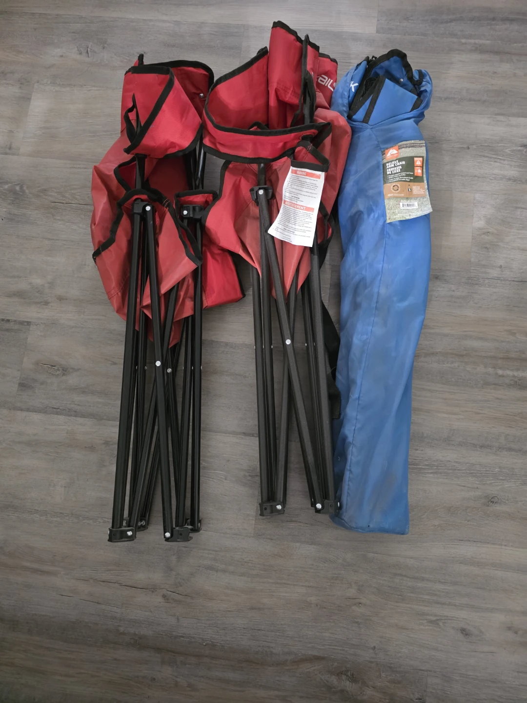 Ozark Trail Deluxe Camp Chairs (3 for $40)