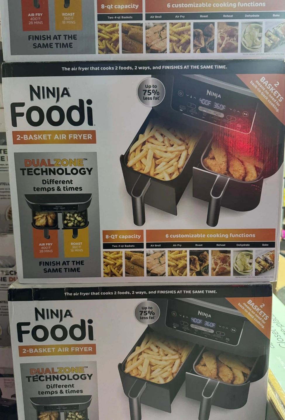 Ninja Foodi 2-Basket Air Fryer
