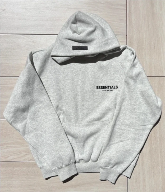 ESSENTIALS Fear of God Hoodie Grey