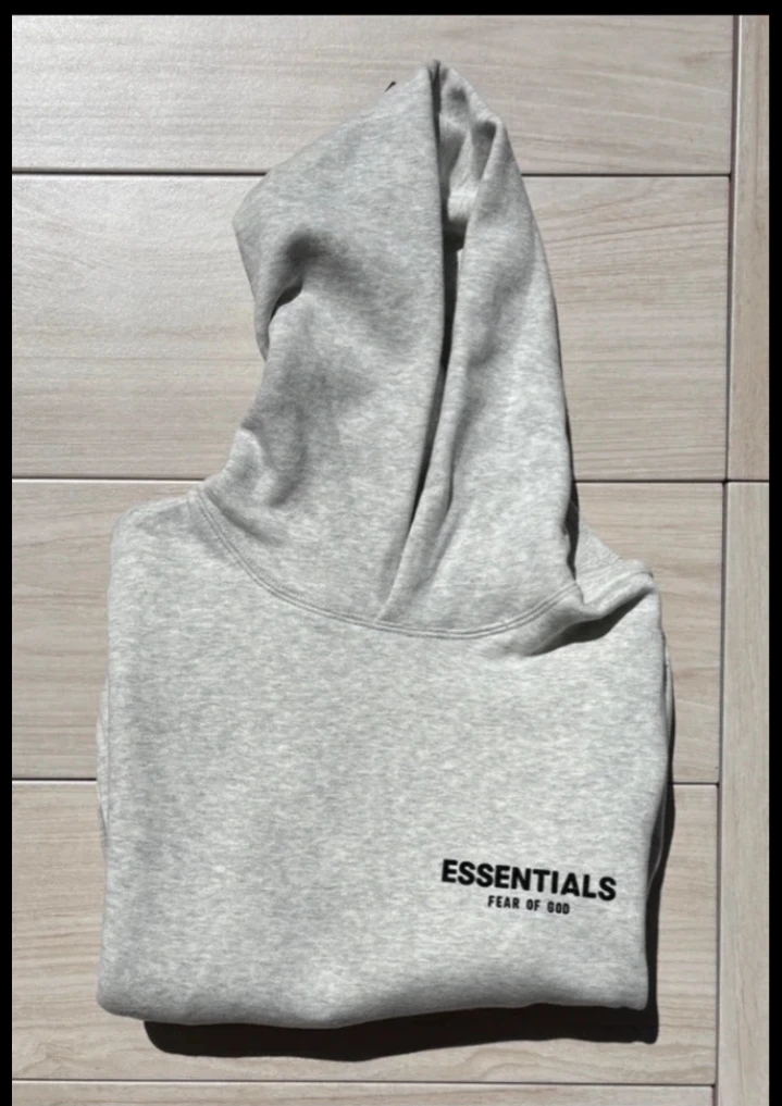 ESSENTIALS Fear of God Hoodie Grey - photo 2