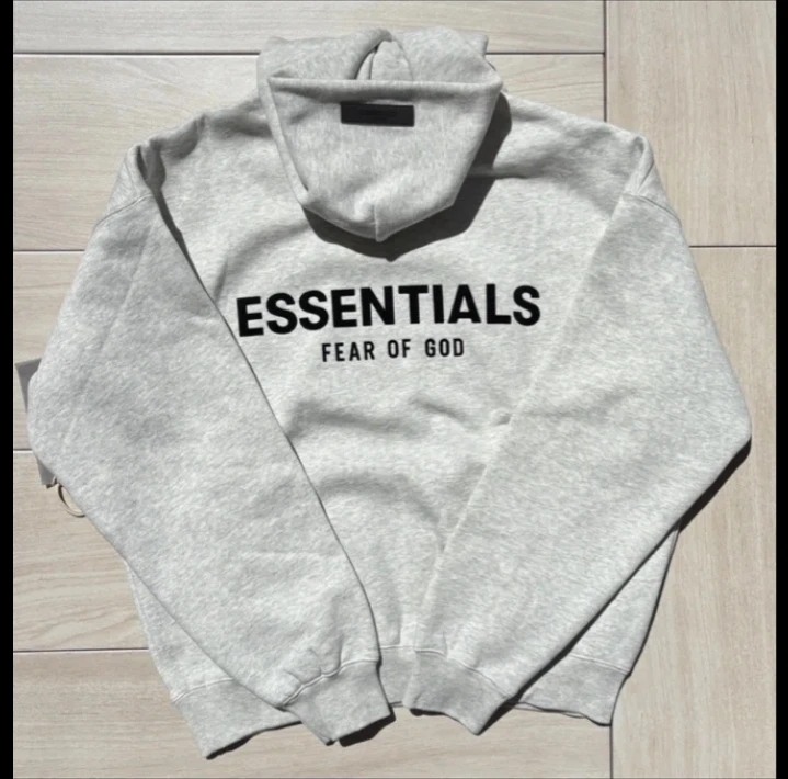 ESSENTIALS Fear of God Hoodie Grey - photo 4