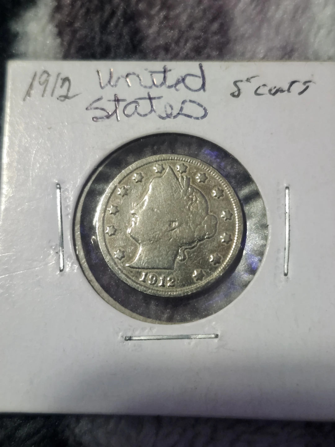 1912 United States 5 Cents Coin