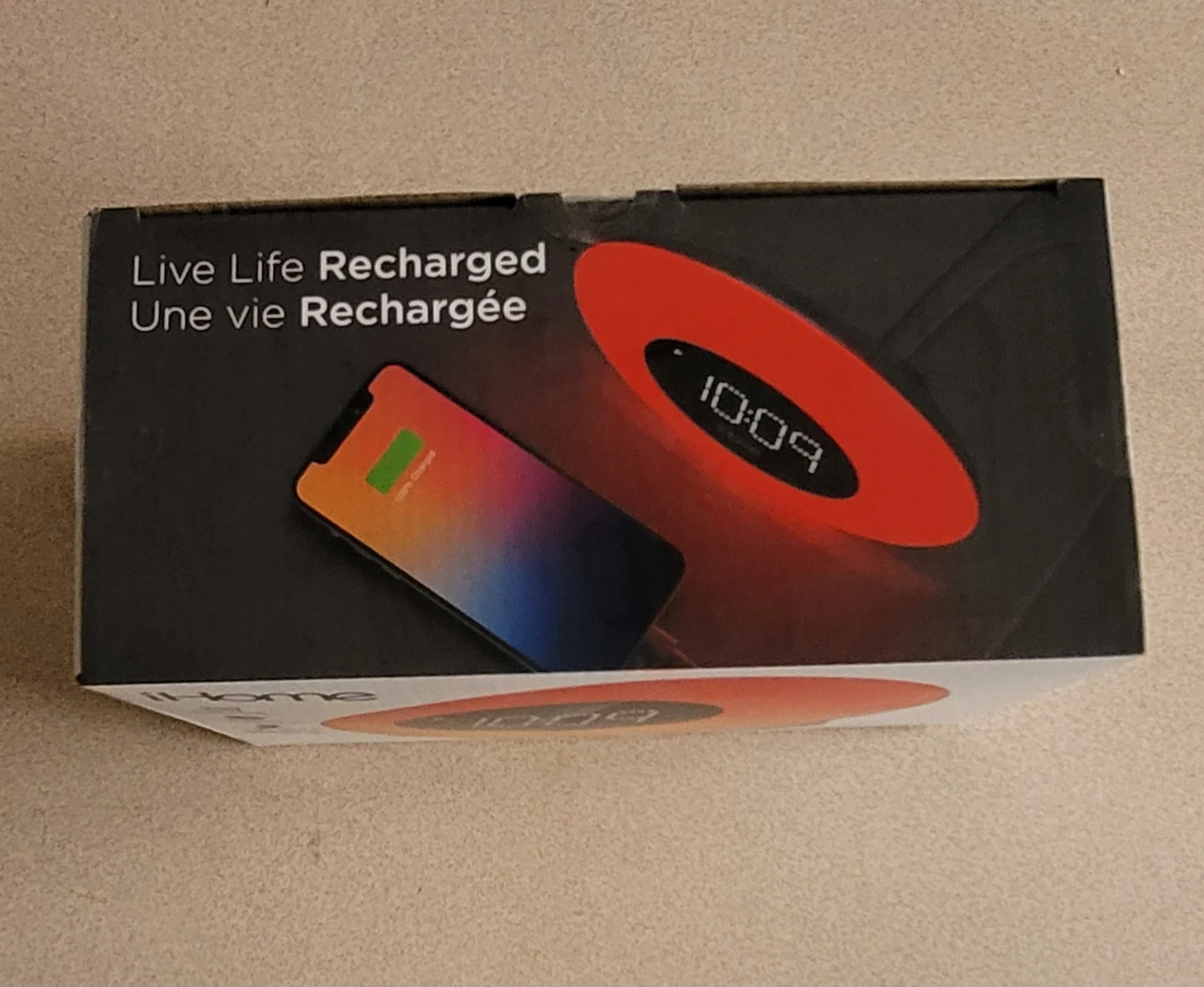 iHome Color Changing FM Clock Radio with USB Charging - photo 3