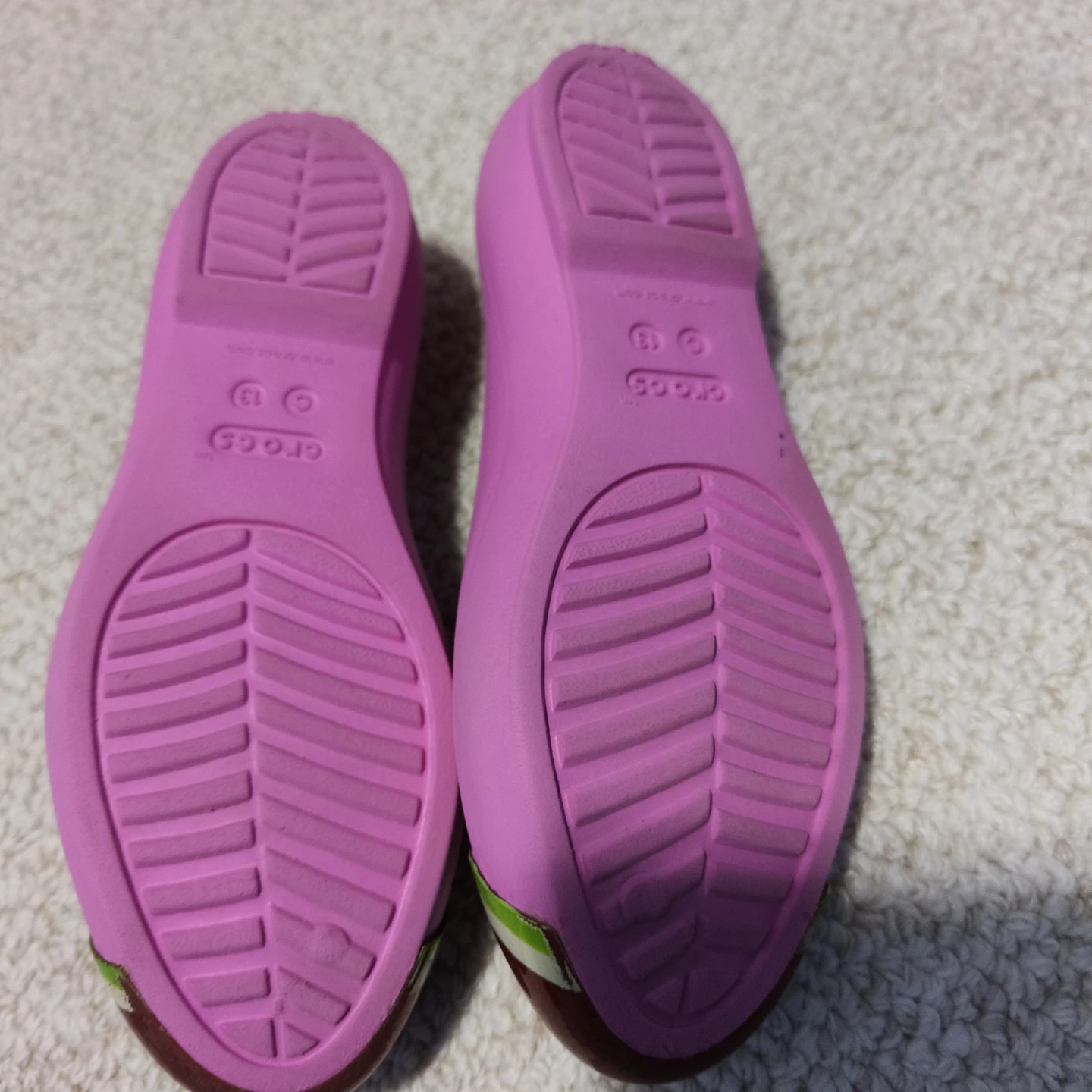 Crocs Ballet Flats Size 13 Pink Watermelon - photo 2