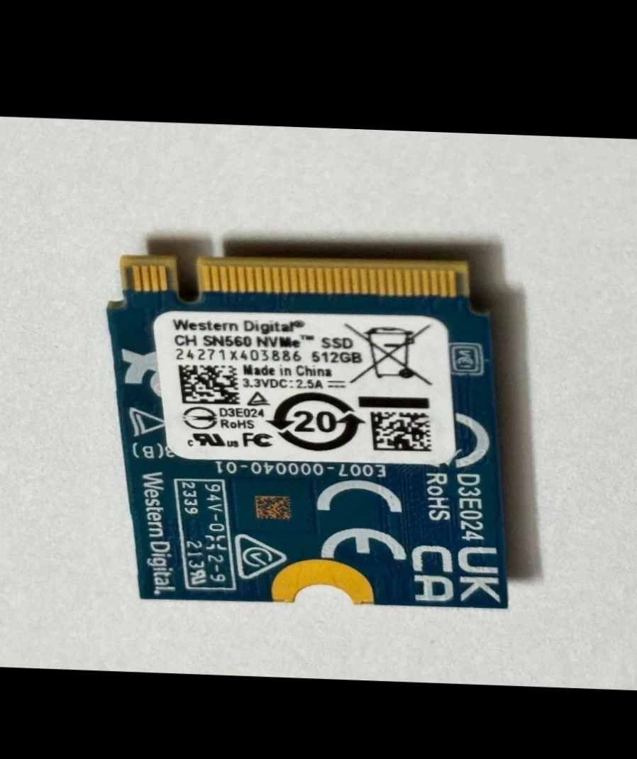 Western Digital SN560 NVMe SSD 512GB - photo 2