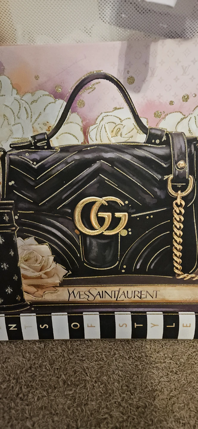 Gucci and Yves Saint Laurent Inspired Wall Art - photo 2
