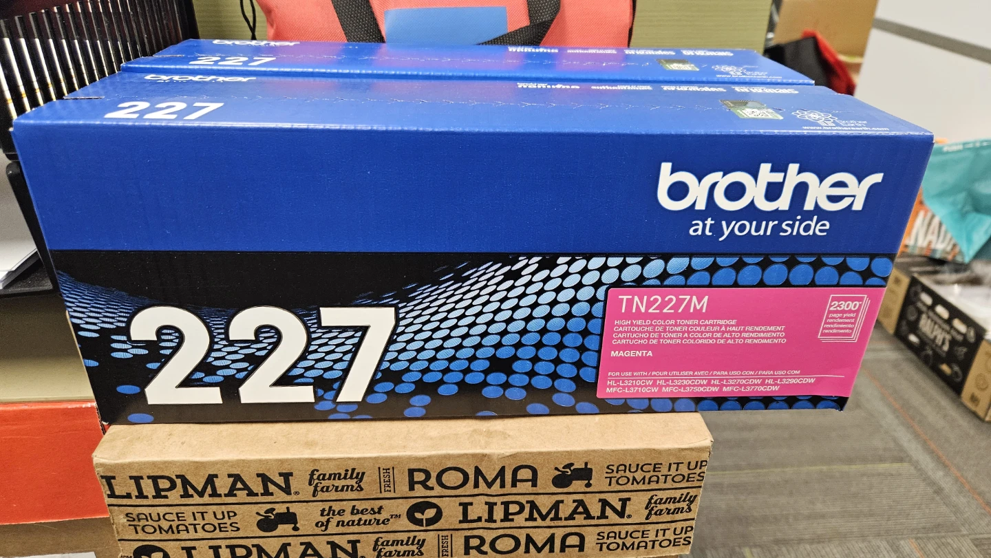 Brother TN227M Magenta High Yield Toner Cartridge