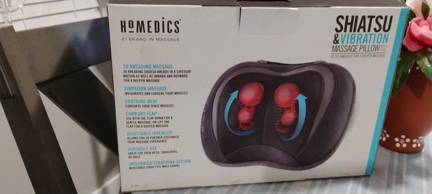 HoMedics Shiatsu & Vibration Massage Pillow
