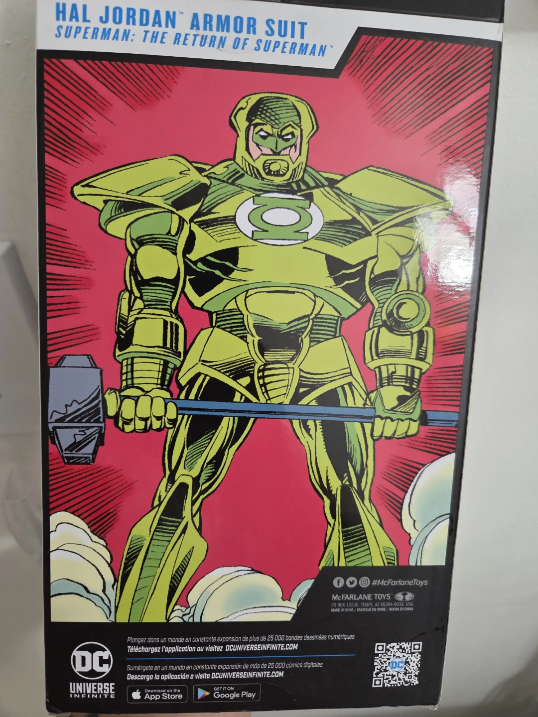 Hal Jordan armour suit - Green Lantern toy figure NEW - photo 2