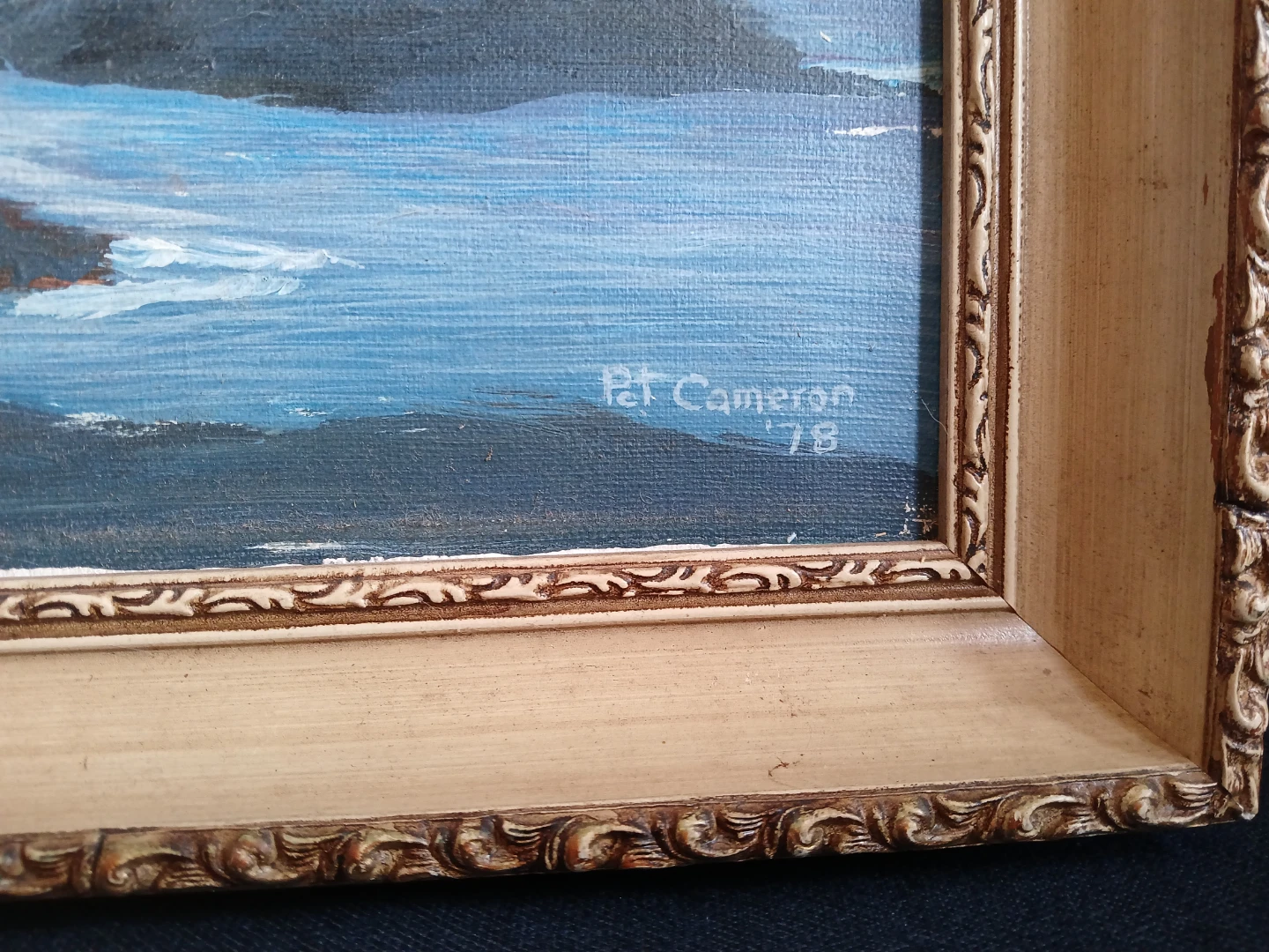 "Water Landscape" Painting" - photo 2