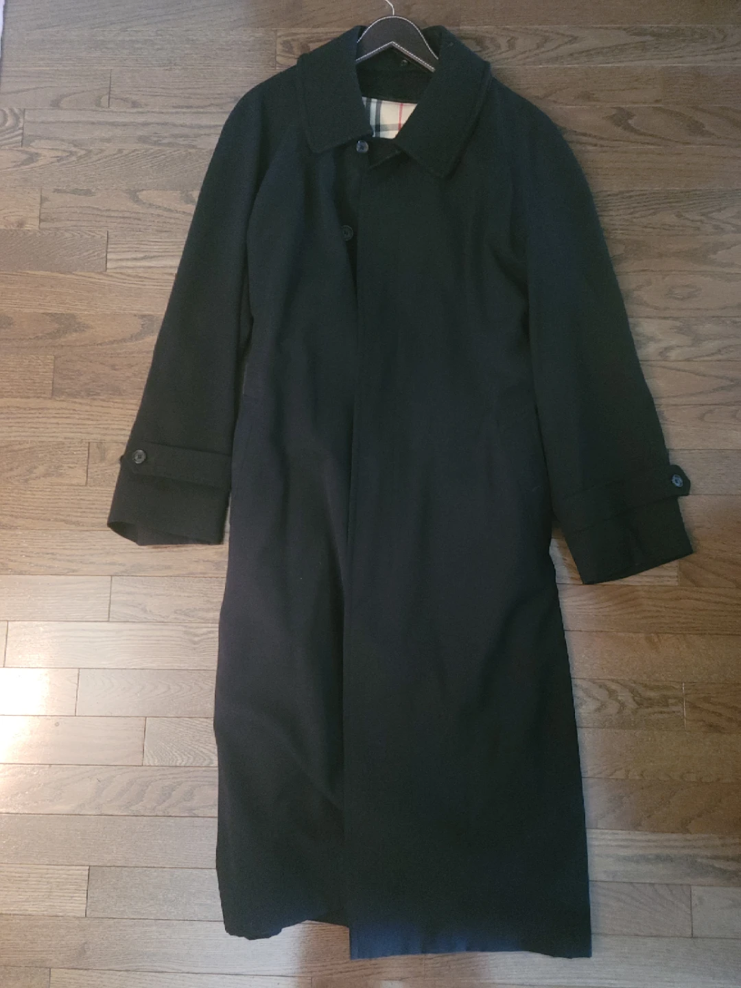 Burberry London Black Trench Coat