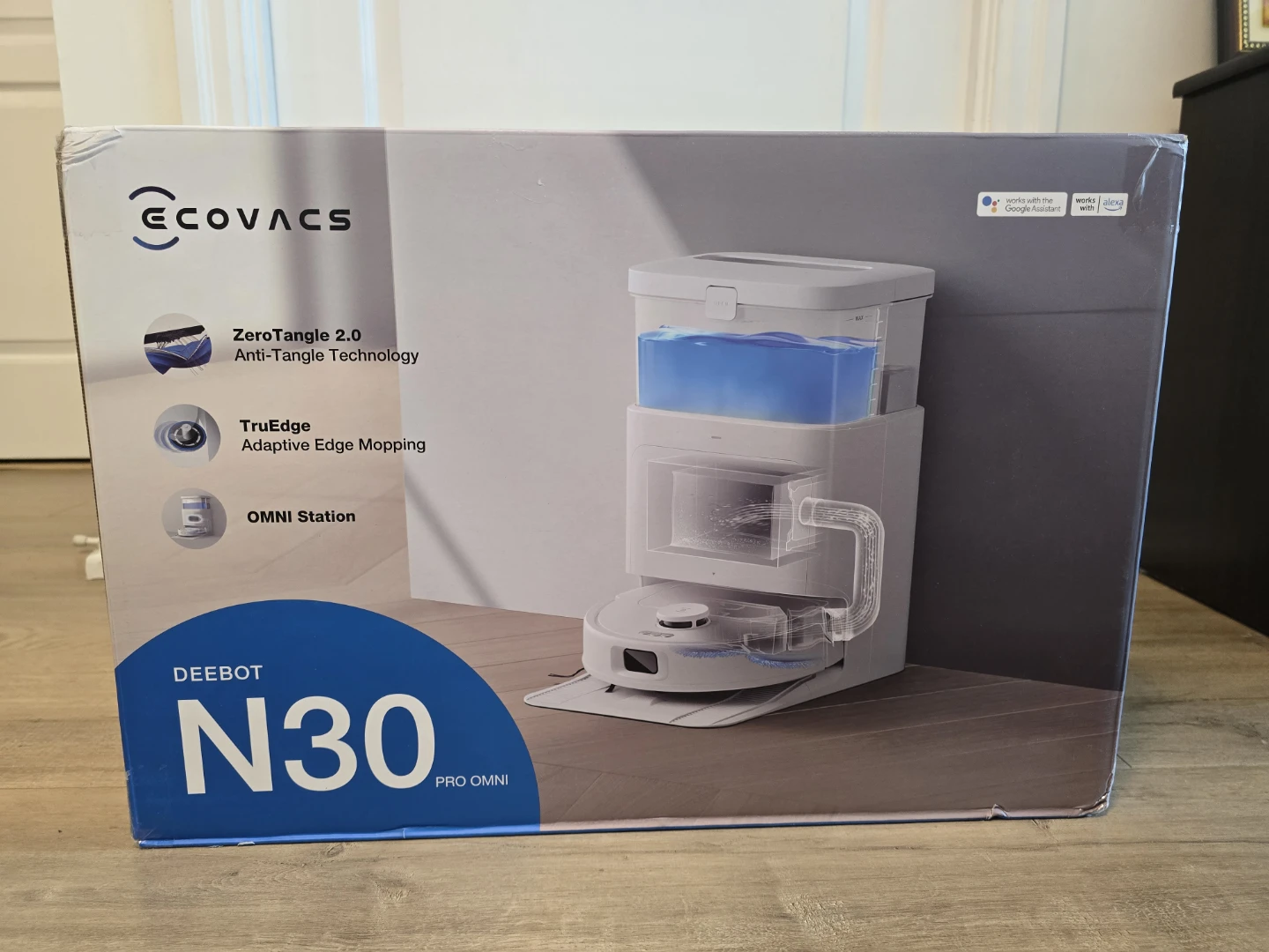 Ecovacs Deebot N30 Pro Omni - 3 months old - Like New - photo 2
