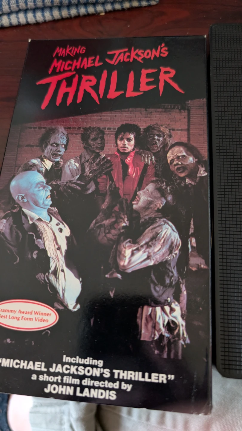 Michael Jackson's Thriller VHS Tape - photo 2