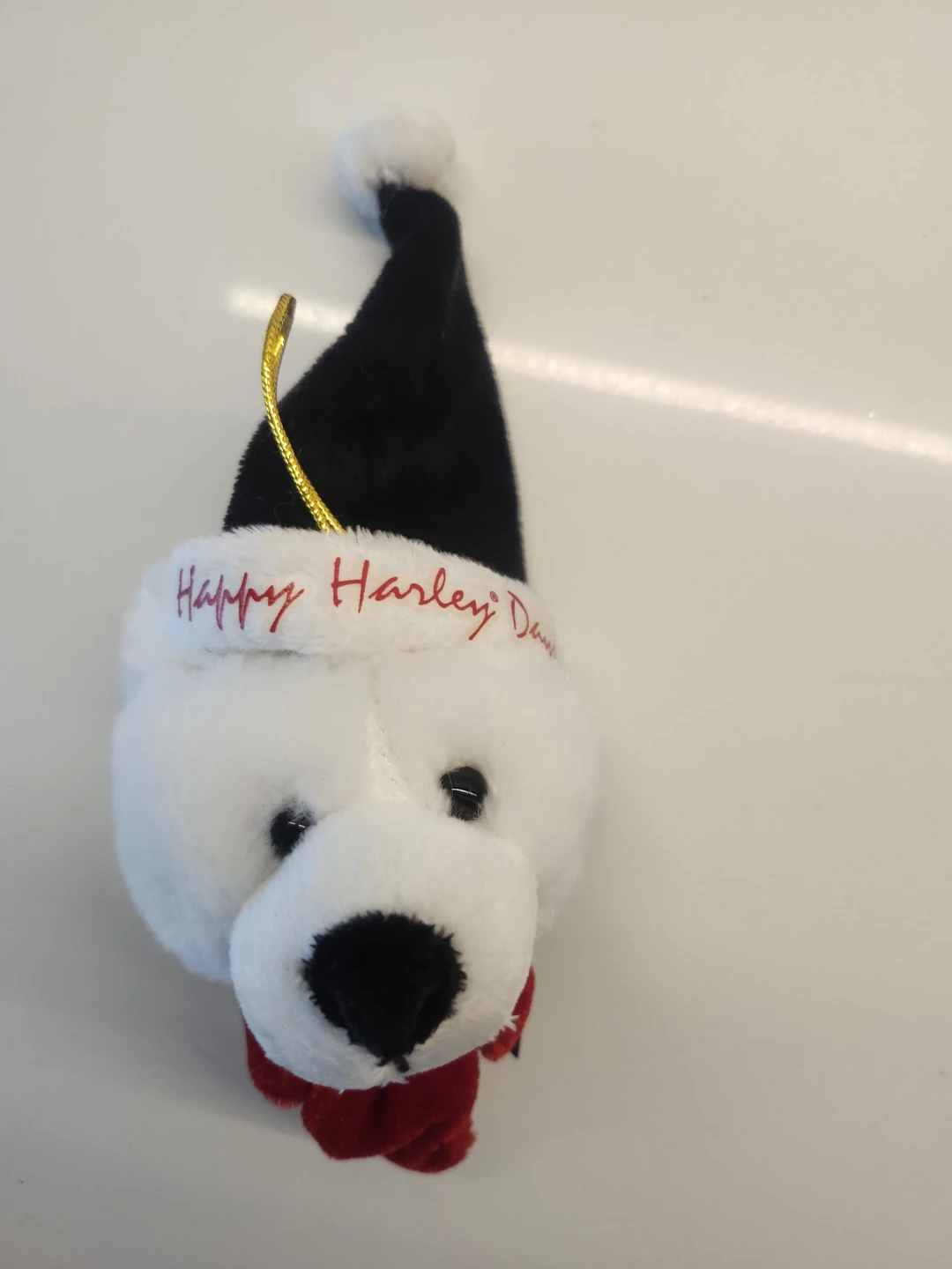Harley-Davidson Plush Dog Ornament