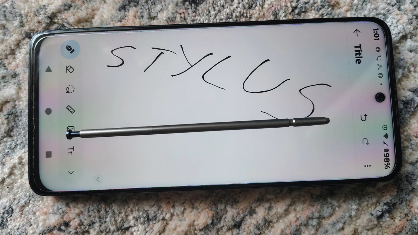 MotoG 5G stylus