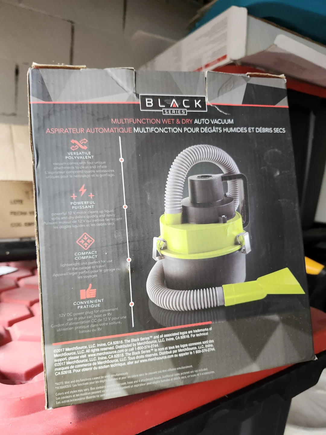 BLACK SERIES Multifunction Wet & Dry Auto Vacuum