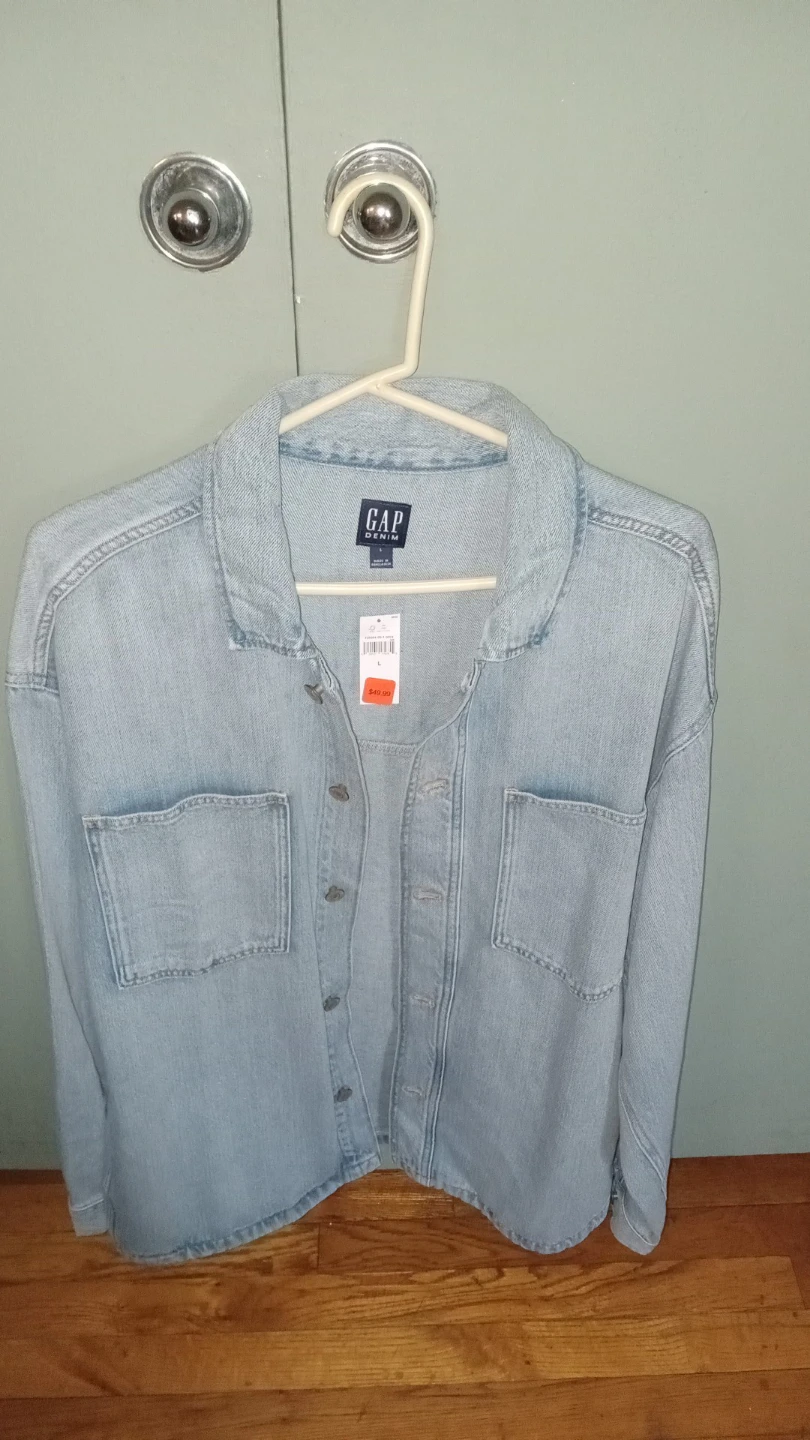 Denim Oversized Shirt/Jacket