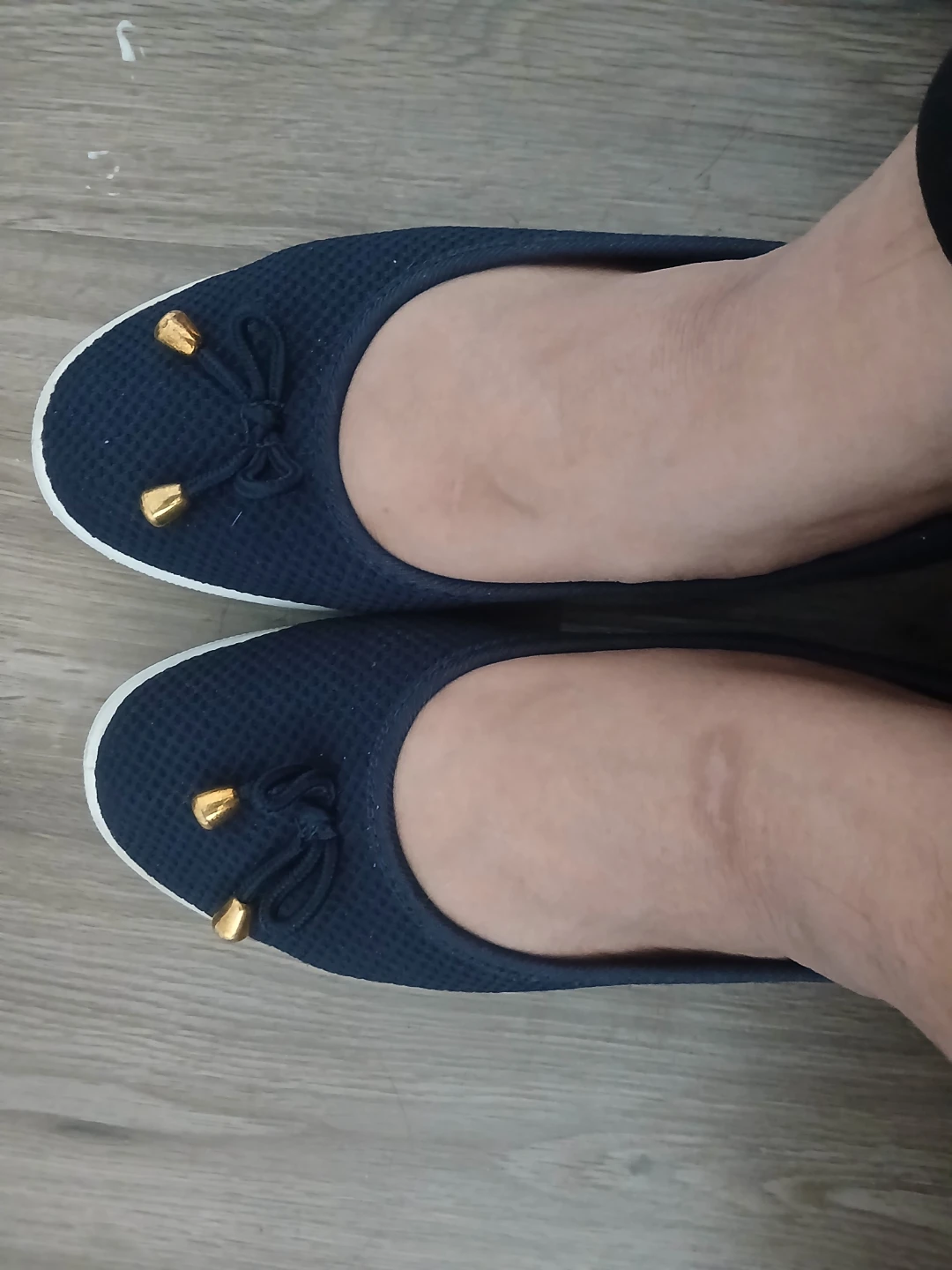 Navy Blue Flats