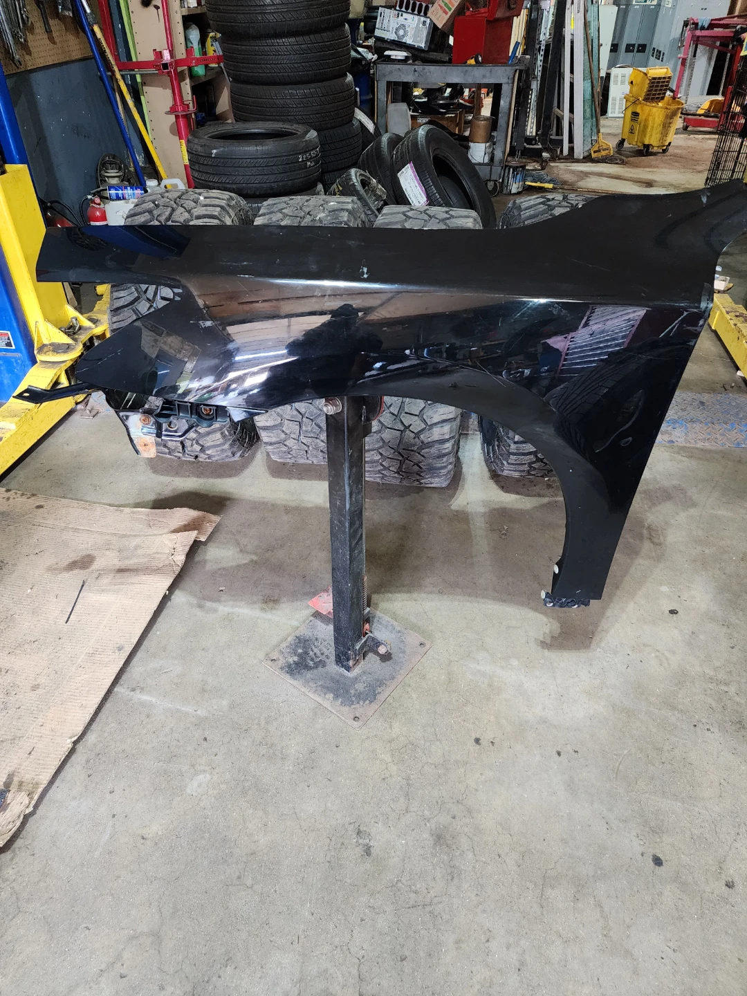 Black Front left Fender - photo 2