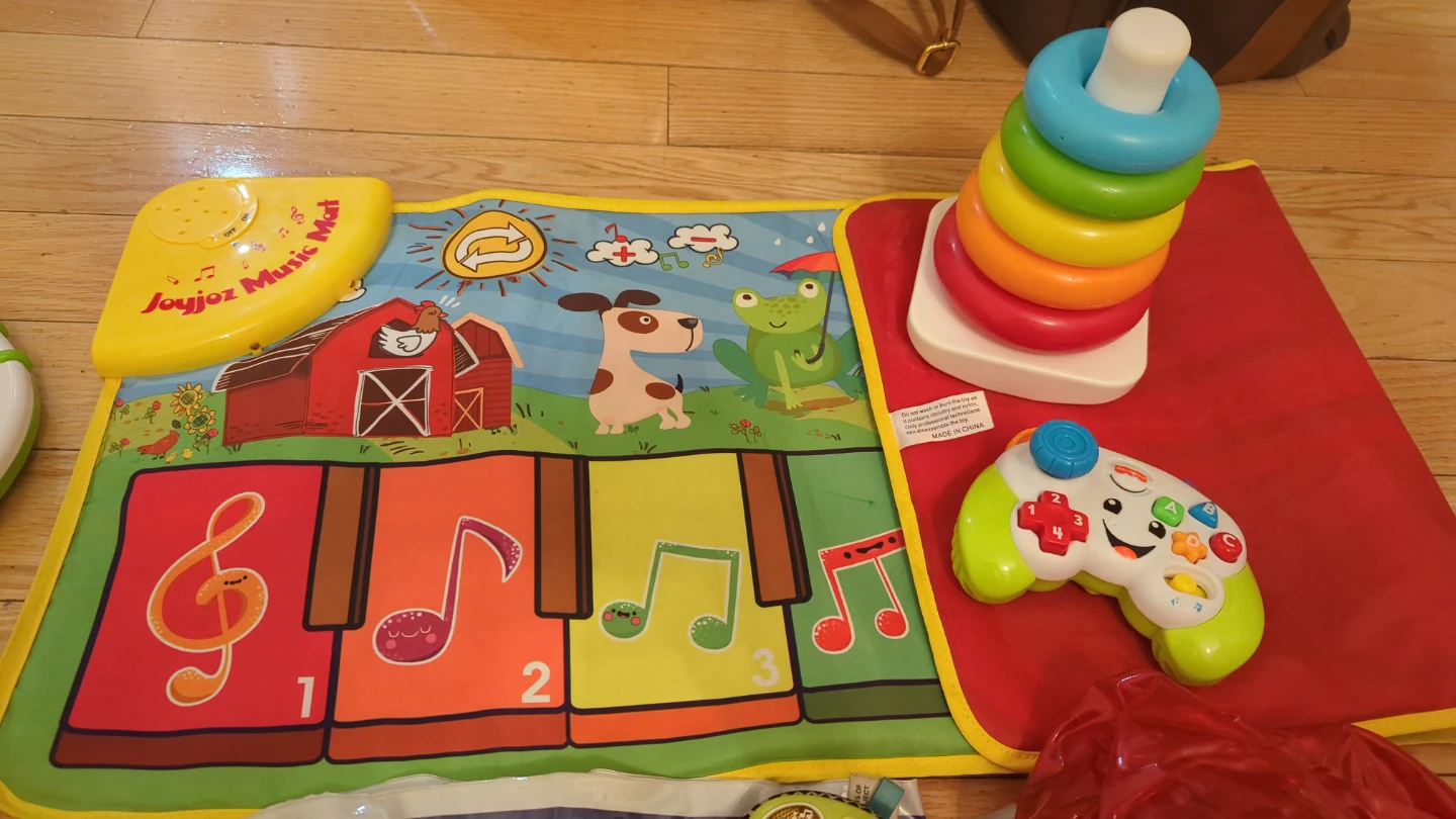 Wooden Baby Playpen and toys - photo 5