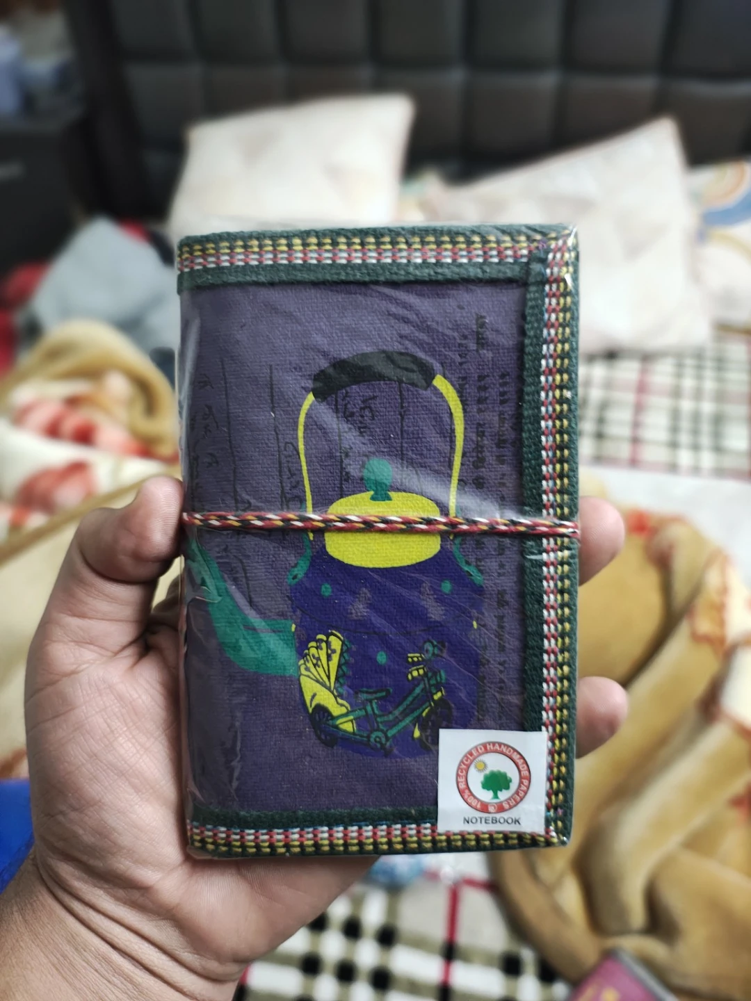 Handmade Recycled Notebook