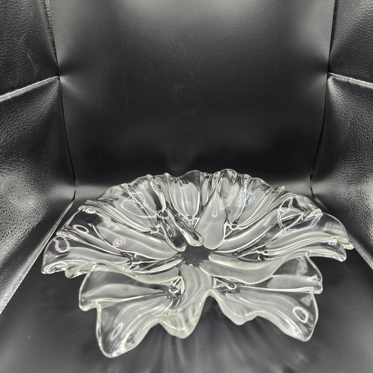 Clear Glass Decorative Bowl - 9 Inch - photo 2
