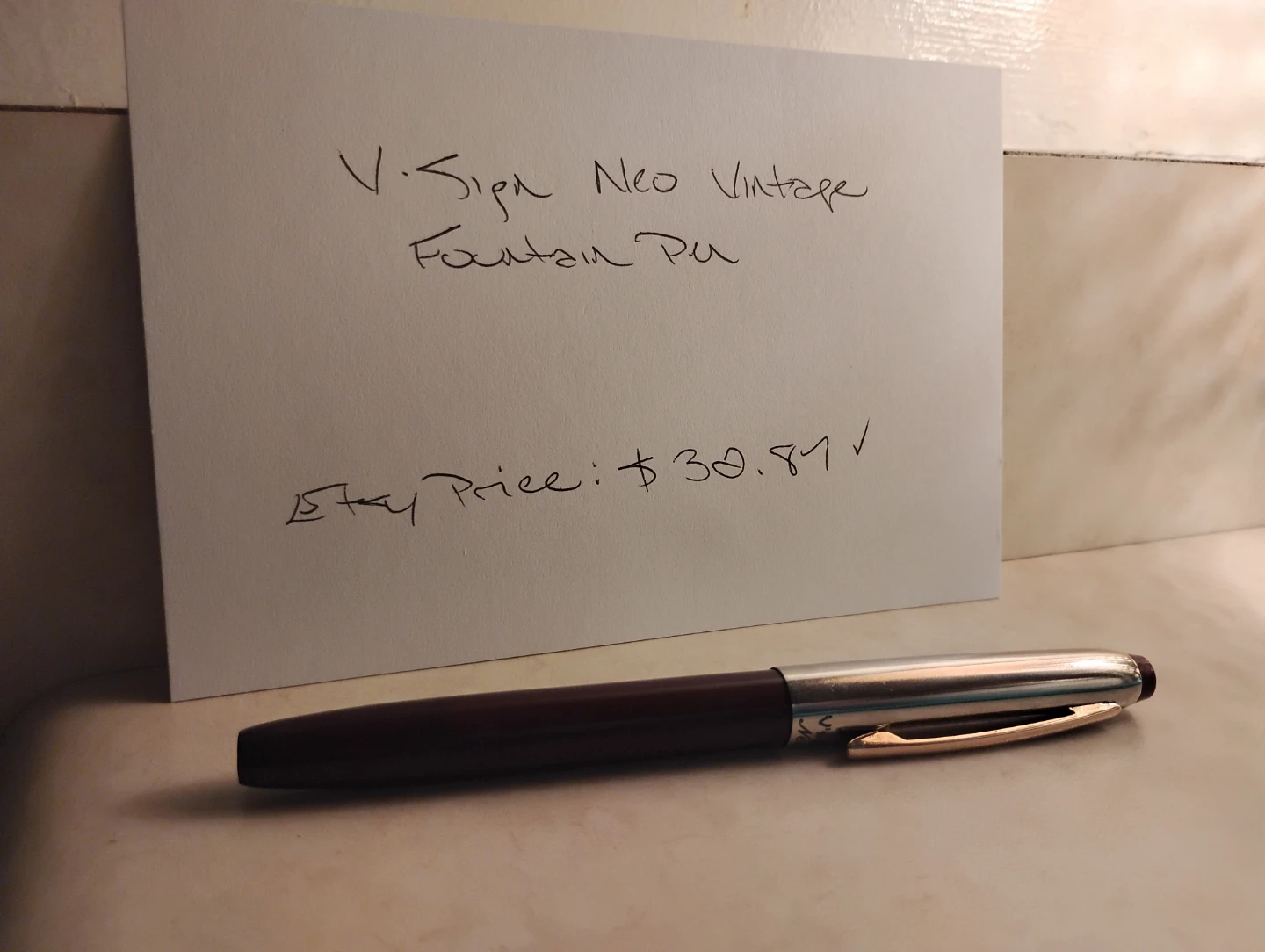 V.Sign Neo Vintage Fountain Pen