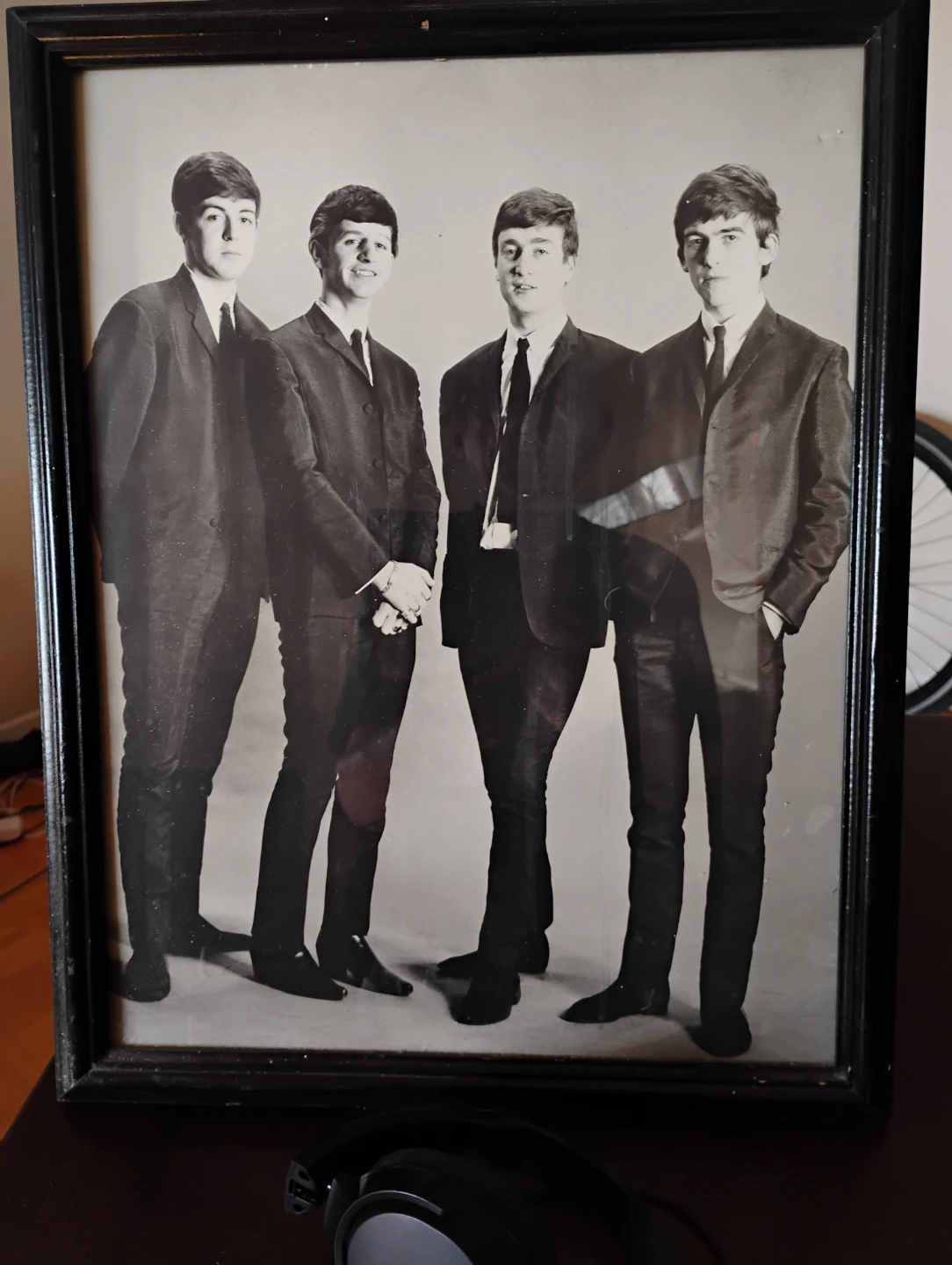 Framed The Beatles Portrait Photo