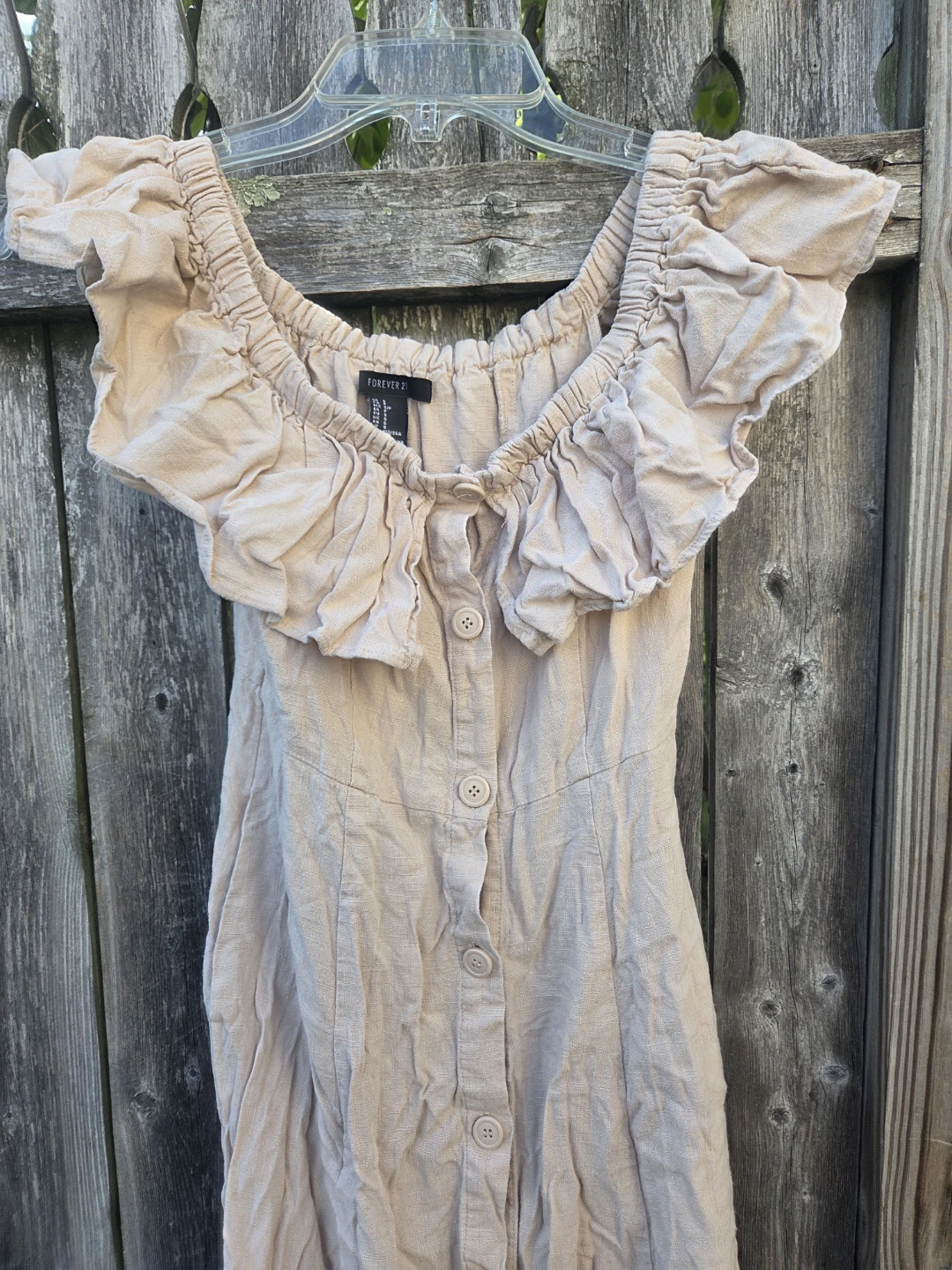 Forever 21 Off-the-Shoulder Ruffled Dress - Size S - photo 3
