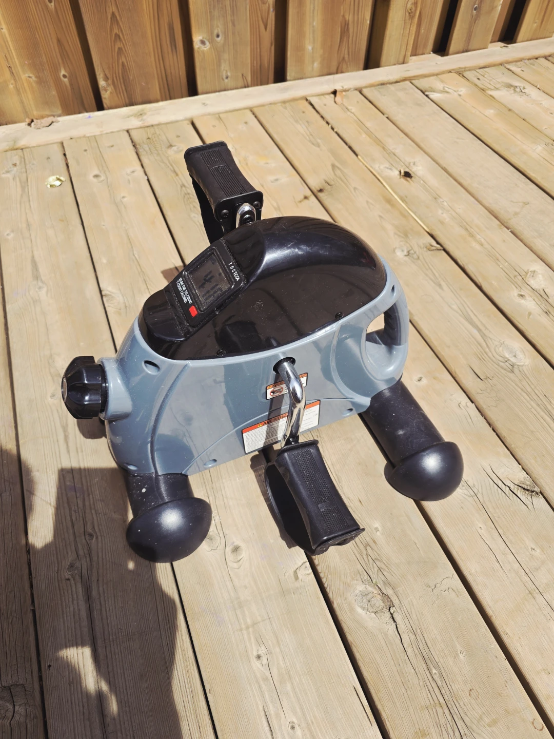 Mini Exercise Bike Pedal Exerciser - photo 2
